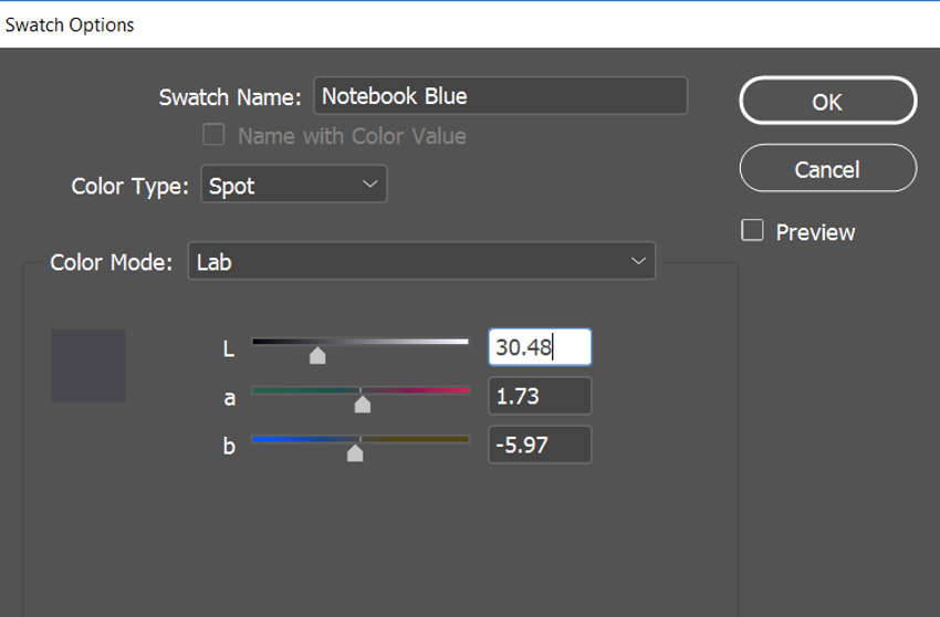 Named Spot Color in Adobe - Credit - ColorCasters